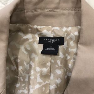 Ann taylor blazer